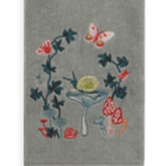 Snail Vignette Kitchen Towel - Green, NWT - Picture 3 of 3